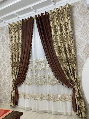 Пртьерные зановески для зала 1
