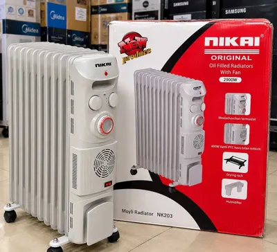 Масляный радиатор NIKAI NK203, 12 секций, обогреватель 1