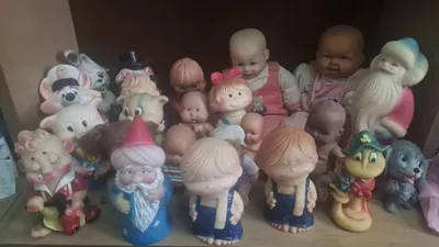 Игрушки резиновые разные совпластитал