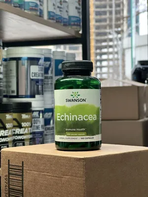 Swanson Echinacea 400 mg 100 капсул 1