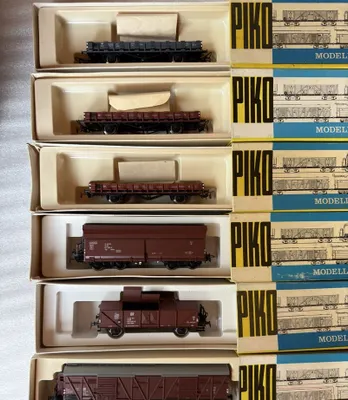 Оригинальные коллекционные вагоны Piko HO 1:87 ГДР 1