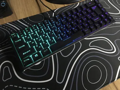 2E gaming KG350 black klaviaturasi. 1