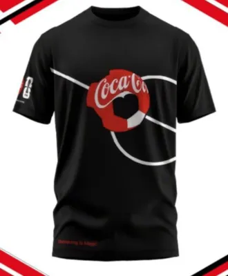 Coca-cola qora futbolka