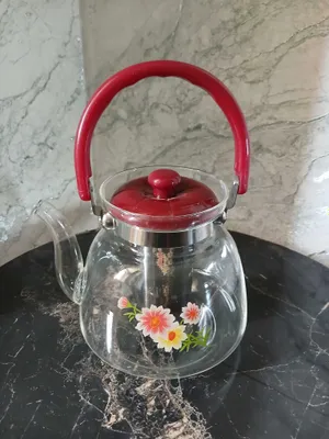 Чайник стеклянный, новый 1