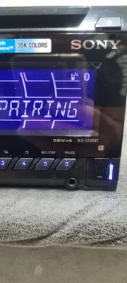Sony WX-GT90BT, есть Bluetooth, меняет цвет 1