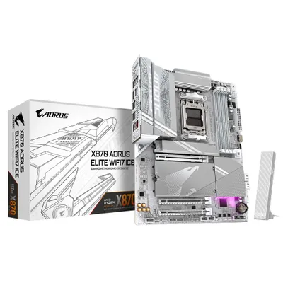 GIGABYTE X870 AORUS ELITE WIFI 7 ICE anakart platası 1