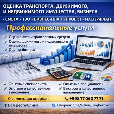 Оценка * Смета * ТЭО * Бизнес-план * Проект * Мастер-план.