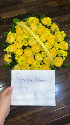 Свежие цветы, подаренные сегодня (30 сентября)