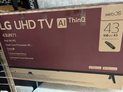Телевизор LG 43 на запчасти, продам (экран разбит) 1