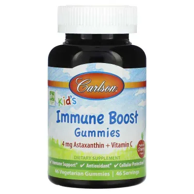 Carlson, Immune Boost, tabiiy gilos ta’mi, 46 ta vegetarian tabletkasi 1