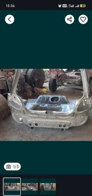 Задняя часть Matiz, готова к покраске 1