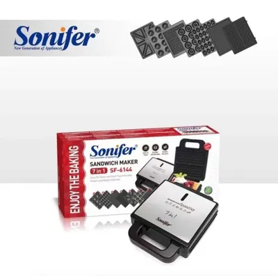 Sonifer 7 в 1: вафельница, тостер, сэндвичница, орешница Toster SF-6144 1