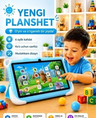 Smartik bolalar plansheti — 128GB 1