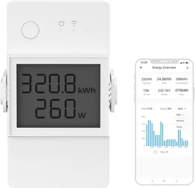 SONOFF POW Elite: умный счётчик энергии, 16А, 3500Вт, Wi-Fi 1