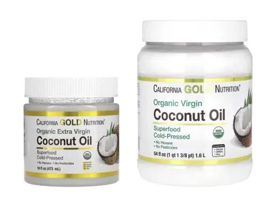 California Gold Coconut Oil кокосовое масло kokos yogi kokoun 1