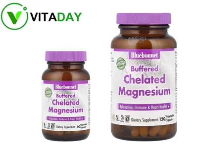 Bluebonnet Nutrition Chelated Magnesium хелатный магний магния magniy 1
