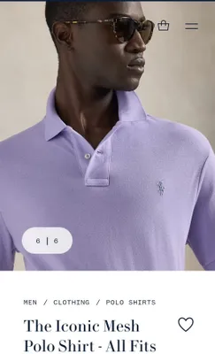 Ralph Lauren polo .M. 1
