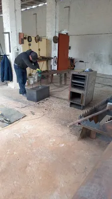 Новый котёл и отопительная печь | 100–150 м² | горит 8–9 часов 1
