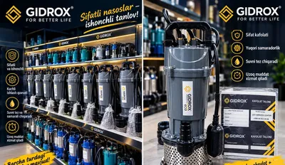 Sifatli Nasoslar Gidrox