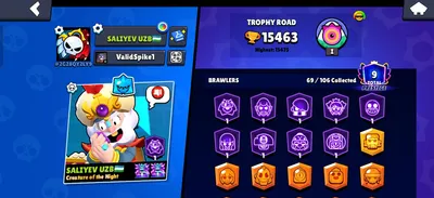 Продаётся аккаунт Brawl Stars 1