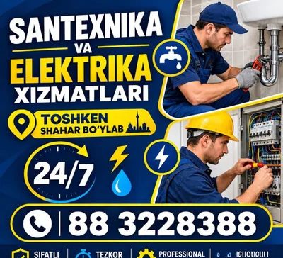Sifatli va ishonchli santexnika xizmatlari