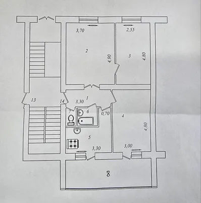 Продажа Чиланзар, Накашлык, 3/1/4 улучшенка