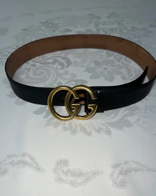 Ремень Gucci black 1