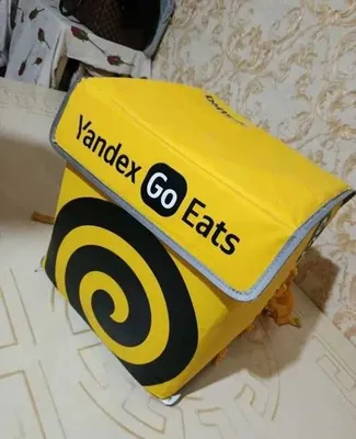 Термосумка, сумка Yandex для перевозки еды