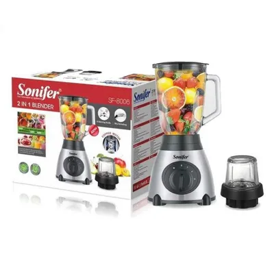 Sonifer 2 в 1: новый стационарный блендер и кофемолка SF-8006 1