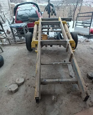 Заднимос Мерседес 208 яка балон 1