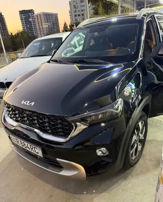 Kia Sonet 2025 года, 35 000 км, 3-я позиция, чёрный цвет 1