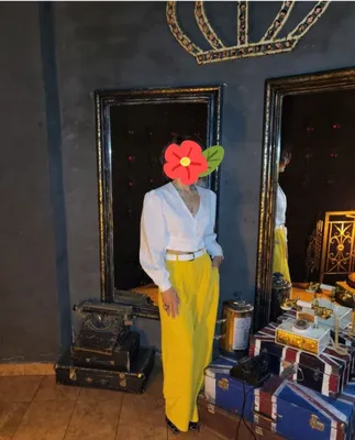 Palazzo shimlar va oq ko‘ylak
