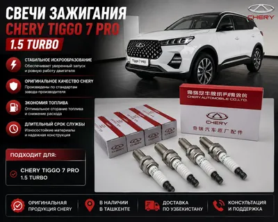 Свечи зажигания Chery Tiggo 7 Pro 1.5 Turbo