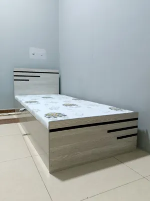 Кровать в стиле лофт для одного человека / Односпальная кровать 1