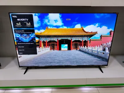 TCL 55" 4k televizori