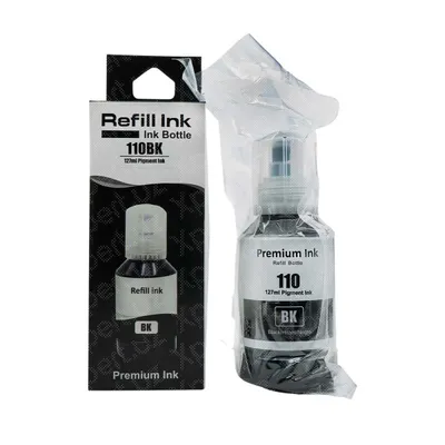 110 Black Pigment 127 ml Ink-Tank siyoh 1