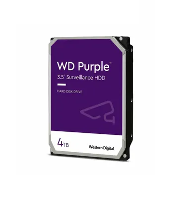 | HDD qattiq diski 4TB WD PURPLE 64 Mb, SATA III 5400 rpm 1
