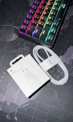 Зарядное устройство для iPhone и кабель Type-C