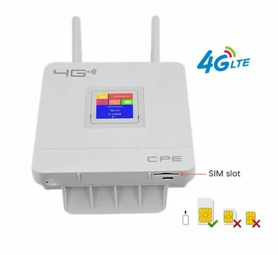 GSM WiFi 4G Router, 4G CPE 1