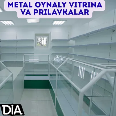 Прилавок витрина для магазина oynali vitrina prilavkalar savdo 1