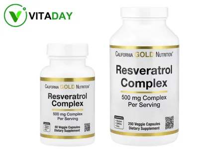 California Gold Resveratrol Complex resveratrol 1
