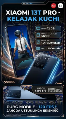 xiaomi 13 t pro 12/512gb  black 1