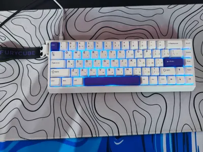 Магнитная клавиатура Furycube m68 he 1