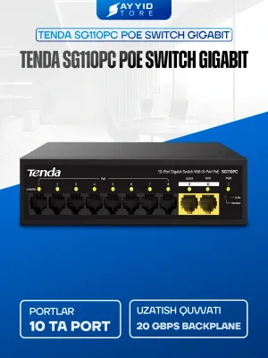 Tenda SG110PC Poe Switch Gigabit 1