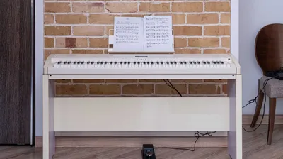 Цифровое пианино Kawai ES7 + авторская акриловая стойка в цвет 1
