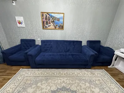 Диван раскладной и 2 кресла 1