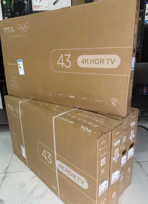 Телевизор TCL 43 4K HDR Google TV два пульта дистанционного управления 1