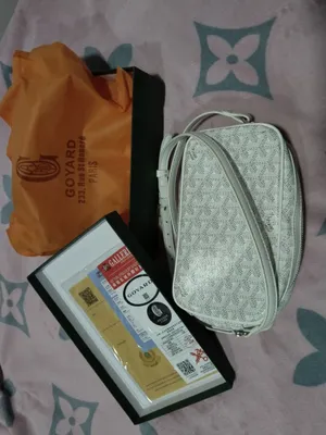 Сумка Goyard White через плечо 1