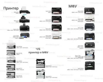 A4 formatidagi EPSON printeri (L132 L3200 L3250 L4260 L6490 M1050 M3170) 1