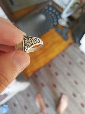 Erkaklar uzugi, 925 probali kumush, 2 ta tamg‘a 1